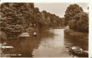 Kent Postcard - Hythe Canal - Real Photograph - Ref ZZ4037