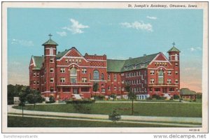 Iowa Ottumwa St Joseph's Academy Curteich