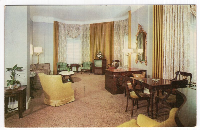 Chicago, Living Room of Presidential Suite, Congress Hotel