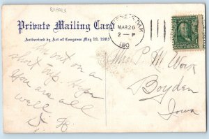 c1905's Breakers Bathing Truss Bridge Big Waves Long Beach California Postcard