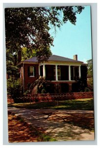 Vintage 1960's Postcard University of Alabama Gorgas Home Tuscaloosa Alabama