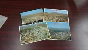 Group Of 4 Deming New Mexico Aerial City Views Vintage Postcards K9549