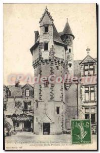 Postcard Old Thouars (D S) President Hotel from now Tyndo Primary School Girls