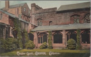 Cheshire Postcard - Chester Cathedral Cloister Court  RS33708 