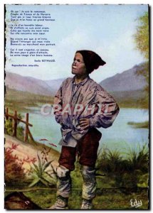 Modern Postcard I Am Ramoneur People Of France And Navarre Children Folklore