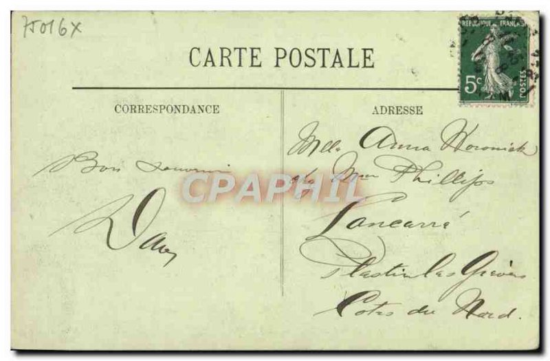 Old Postcard Paris La Cascade Du Bois De Boulogne