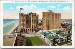 The Ambassador Hotel, Showing the Ambassador Bungalows, Atlantic City, NJ