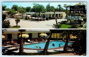 MYRTLE BEACH, South Carolina SC ~ Roadside THE HAYWOOD MOTEL c1960s Postcard