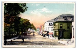 1914 Newport Square, Newport, RI Postcard
