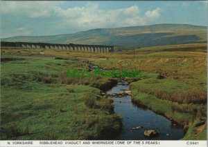 Yorkshire Postcard - Ribblehead Viaduct and Whernside RR8843