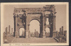 Algeria Postcard - Timgad - Arc De Trajan     RS11855