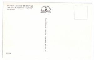 PA Turnpike Tollbooth Pennsylvania HOJO Postcard