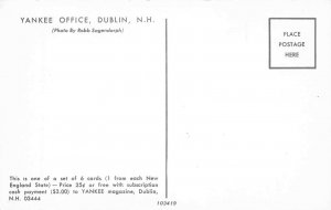 Dublin NH Yankee Magazine Office Postcard