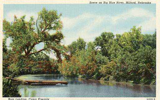 NE - Milford, Boat Landing, Camp Kiwanis