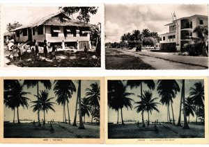 GABON, CENTRAL AFRICA 47 Vintage Postcards pre-1940 (L2625)