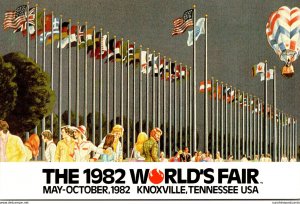 Tennessee Knoxville 1982 World's Fair Court Of Flags