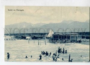 3131434 ITALY Saluti da Viareggio Vintage postcard