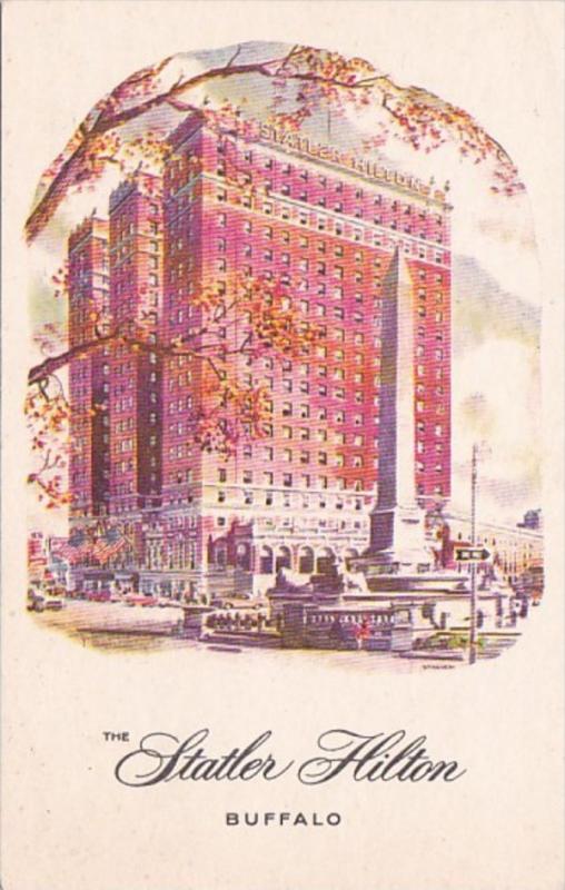 New York Buffalo The Statler Hilton Hotel