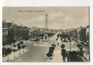 299899 PORTUGAL LISBOA Avenida da Liberdade Vintage postcard
