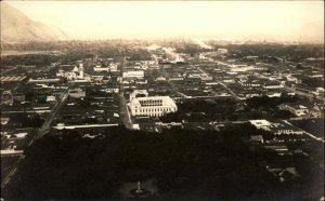 Orizaba Ver. Mexico Birdseye View Hugo Brehme #216 c1910 Real Photo Postcard