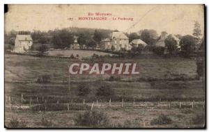 Montsauche - Le Faubourg - Old Postcard