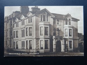 Cornwall PENZANCE Beachfield Hotel - Old Postcard