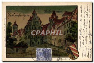 Old Postcard Illustrator Nurnberg