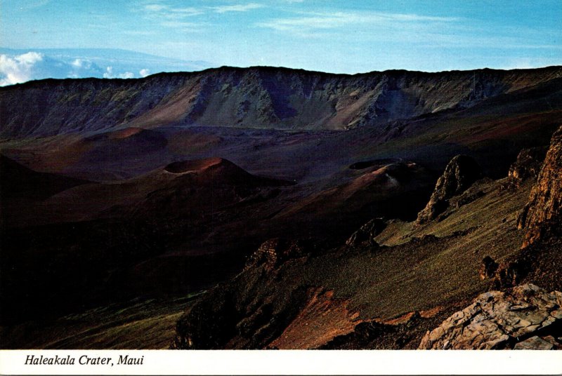 Hawaii Maui Haleakala Crater