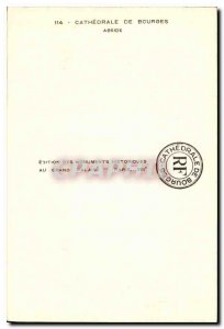 Postcard Old Cathedral of Bourges