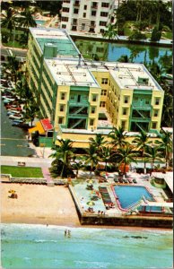 Wofford Beach Hotel, Miami Beach FL c1956 Vintage Postcard Q75