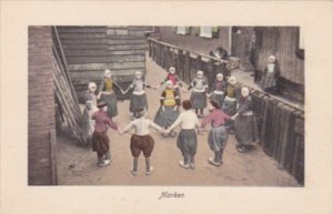 Netherlands Marken Young Children Playing