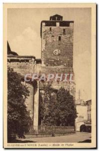 Old Postcard Saint Sever on Adour Apse of the Church