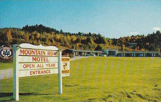 Vermont Mountain Mansfield The Mountain Road Motel