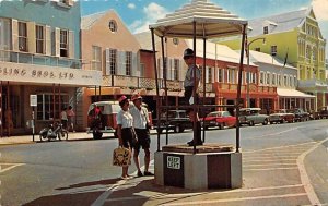 Heyl's Corner, Front Street Hamilton Bermuda 1967 