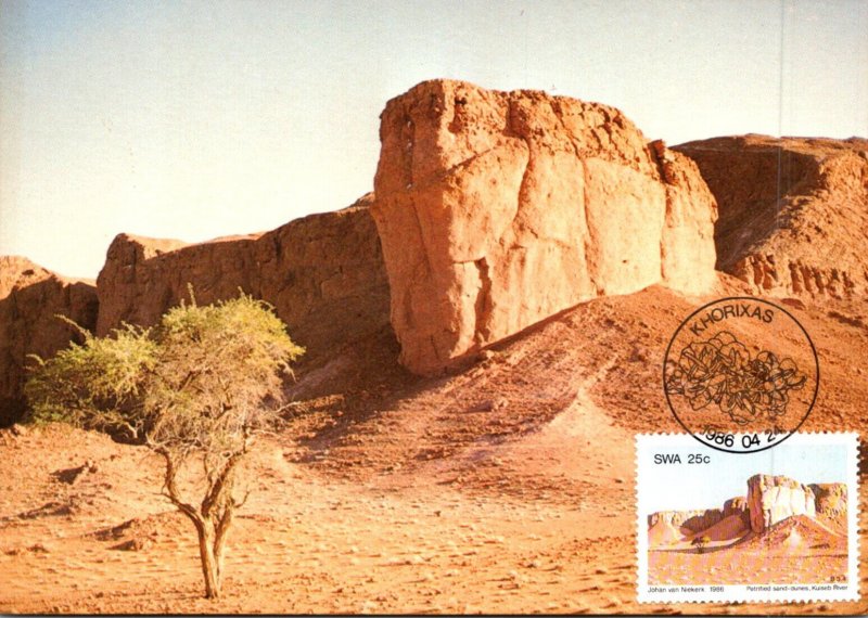 Stamps Rock Formations Petrified Sand Dunes Kuiseb River