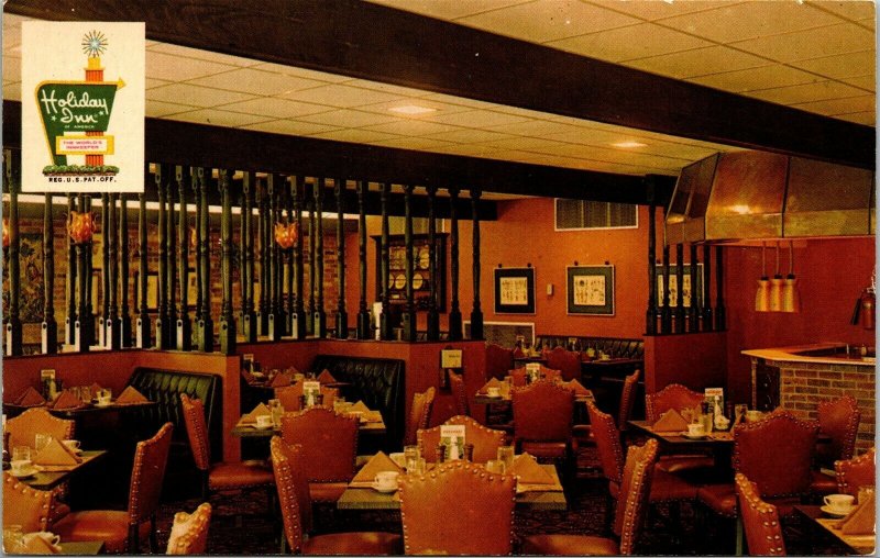 Vtg Hattiesburg Mississippi MS Holiday Inn North Restaurant 1960s Postcard