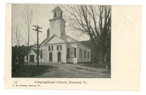VT - Hartford. Congregational Church
