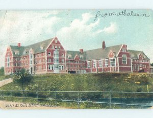 Pre-Chrome SCHOOL SCENE Concord New Hampshire NH AH0091