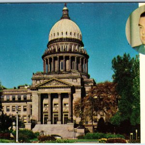 c1970s Boise, ID Idaho State Capitol Governor Robert E. Smylie Portraits PC A320