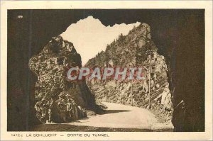 Postcard Old La Schlucht Output Tunnel