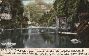 PC NEW ZEALAND, TE ATI UPOKO, WANGANUI RIVER, Vintage Postcard (B41551)