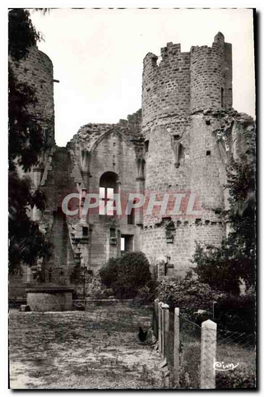 Postcard Old Bourbon L'Archambault Allier Le Chateau