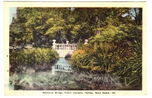 Memorial Bridge, Public Gardens, Halifax, Nova Scotia