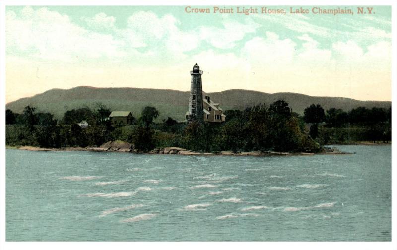 New York  Lake Champlain  Crown Point Light