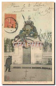 Old Postcard Paris Statue of Strasbourg Place de la Concorde