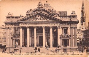 The Stock Exchange Bruxelles Belgium Unused 