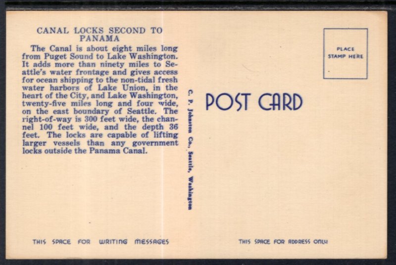 World Famous Canal Locks,Seattle,WA