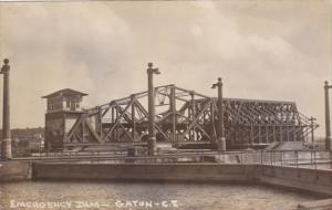 Panama Canal Zone Gatun Emergency Dam Real Photo