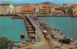 Queen Emma Pontoon Bridge Curacao, Netherlands Antilles Postal used unknown 