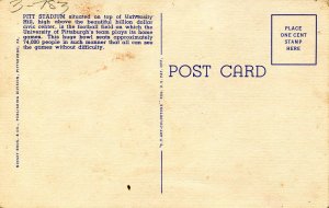 PA - Pittsburgh. Pitt Stadium